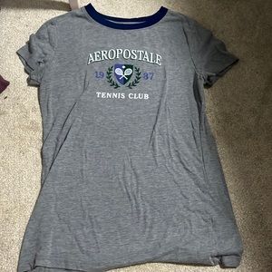 Aeropostale M Tennis Club Crew Neck T-Shirt
